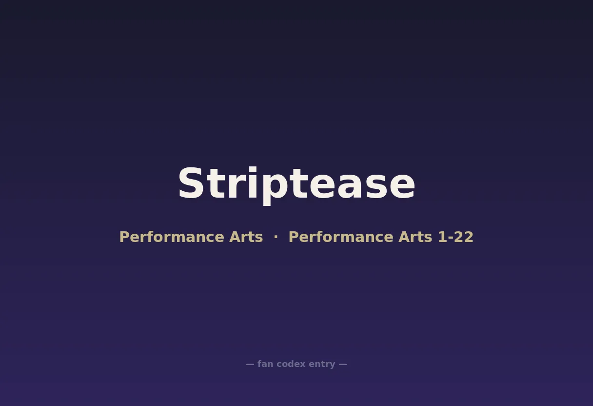 Striptease